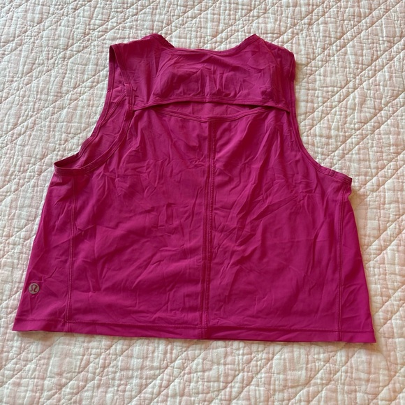Lululemon Women's Pink Sleeveless Tank Top - Picture 5 of 7